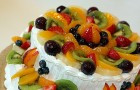 Классический пирог с фруктами