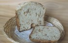 Хлеб с копченым сыром в хлебопечке