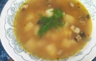 Суп из шампиньонов с сыром в скороварке