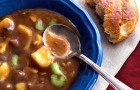 Суп из телятины и брокколи в скороварке