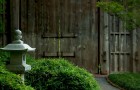 Фонари в японском саду