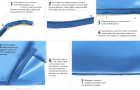 Покрытие и вставка отделочного шнура