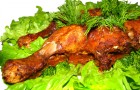 Жареный цыпленок в стиле бистро