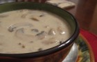 Суп из свежезамороженных шампиньонов с молоком