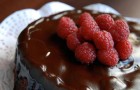 Шоколадный тортик в мультиварке