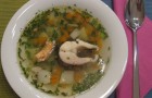 Суп из щуки с морской капустой в скороварке