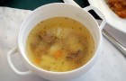 Суп из сушеных грибов с картофелем в скороварке