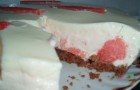 Торт йогуртный с арбузом